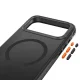 Tech-Protect MagAir MagSafe CC dėklas iPhone 18 Pro Max / 17 Pro Max, Matte Black