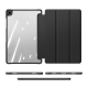 Samsung Galaxy Tab A9+ Plus / A11+ Plus Dux Ducis Toby Smart Book Cover Case, Black