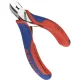 Elektronikos šoninio kirpimo replės KNIPEX 77 22 115, 115 mm