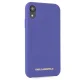 Karl Lagerfeld Silicone dėklas Apple iPhone XR, violetinis