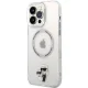 Karl Lagerfeld iPhone 13 Pro Max dėklas Iconic Karl & Choupette MagSafe, skaidrus