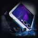 3mk Armor Case dėklas, skirtas Samsung Galaxy Z Flip 7, skaidrus
