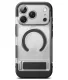 Ringke UX Magnetic dėklas iPhone 18 Pro Max / 17 Pro Max su MagSafe ir stovu, skaidrus