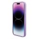 Guess Saffiano MagSafe dėklas iPhone 15 Pro telefonui, violetinis