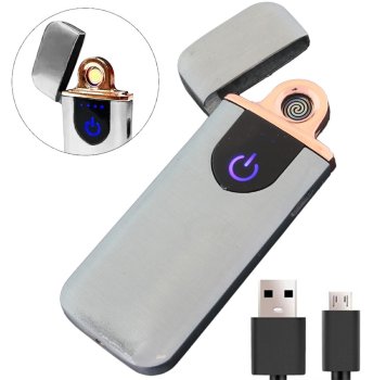 USB žiebtuvėlis, Sidabrinis