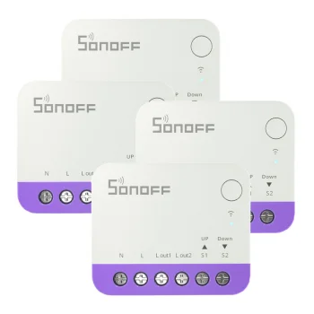 Išmanusis žaliuzių jungiklis Sonoff MINI-RBS WiFi Matter, 4 vnt.