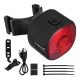 Trizand Rear Bicycle Light, Red, USB-C