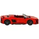 Rastar Audi R8 Spyder 1:14 konstruktorius (1440 dalių), raudonas
