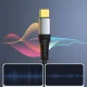 Garso laidas-adapteris Orico AXC USB-C į 3.5 mm lizdą, 1 m, juodas