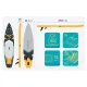 Pripučiama SUP irklentė Neo-Sport Reefbreak 350 x 81 x 15 cm, 131818