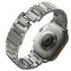 Uniq Osta nerūdijančio plieno dirželis Apple Watch 42/44/45/49mm, sidabrinis