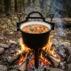 Enameled Cast Iron Camping Cauldron 5L MultiGarden