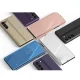 Atverčiamasis dėklas Clear View Case telefonui Samsung Galaxy S23+, juodas