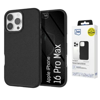 3mk Fortis MagCase iPhone 16 Pro Max dėklas, juodas