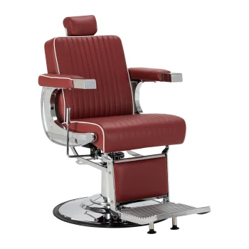Barber Chair Gabbiano Visionerio, Red