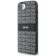 DKNY Mono Stripe & Metal Logo dėklas, skirtas iPhone 16e, juodas