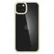 Dėklas Spigen Crystal Hybrid skirtas iPhone 15 Plus, skaidrus smėlinis