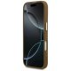 Guess Triangle Logo MagSafe dėklas iPhone 17, rudas