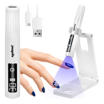 Soulima 3W Portable UV LED Nail Lamp with Holder