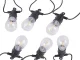 Garden Garland 10 LED Bulbs, 10m, Warm Light