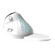 Belaidė vertikali ergonominė pelė Delux M618XSD BT+2.4G RGB, balta