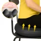 Sensomotorinė pusiausvyros pagalvėlė 4FIZJO MED+ 60 cm, juoda