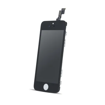 Apple iPhone 5C LCD ekranas ir jutiklinis stiklas (AAA), juodas