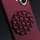 Dėklas TFO Silicone Stick skirtas Apple iPhone 13 6.1\", bordo