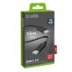 SBS USB-C į USB-C laidas 1.5m 60W, pintas, juodas