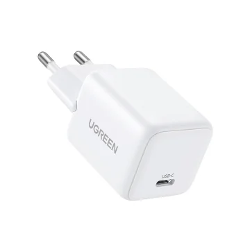 Ugreen Nexode N Series X512 20W GaN USB-C įkroviklis, baltas