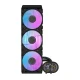 Darkflash DH360D v2 360mm procesoriaus skysčio aušinimo sistema, Black