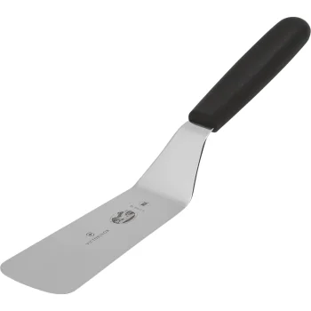 Kampinė konditerinė mentelė Victorinox 12 cm, juoda / sidabrinė