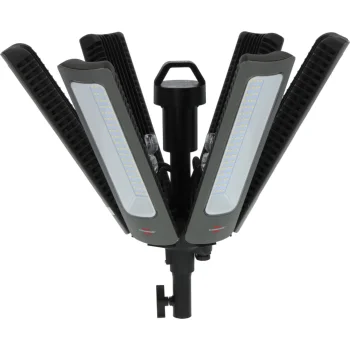 Brennenstuhl 42050 BT 360° LED statybinis prožektorius, 300 W, 42 000 lm, Bluetooth, IP54, juodas