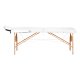 Balance Lux 2-Section Folding Massage Table, Wooden, 190x70 cm, White