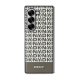 DKNY Repeat Pattern Bottom Stripe dėklas, skirtas Samsung Galaxy Z Fold 6, rudas