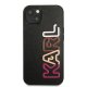 „Karl Lagerfeld Multipink Brand“ dėklas „iPhone 13 mini“ telefonui, juodas