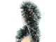 Artificial Christmas Garland Holiday Decoration 5m, Green and White