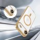 Tech-Protect iPhone 17 Air Case MagFlex MagSafe, Transparent Gold