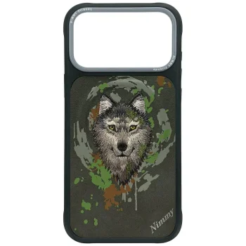Nimmy Wilk MagSafe Case for iPhone 17 Pro Max, Dark Gray