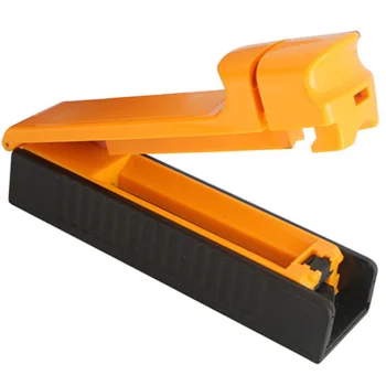 Manual cigarette tube injector for 8 mm tubes, assorted colors