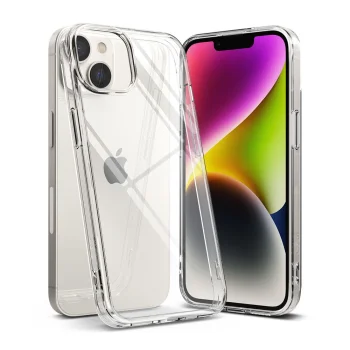 Ringke Fusion dėklas „Apple iPhone 14 Plus“ telefonui, skaidrus