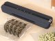 Rechargeable Vacuum Sealer for Food with 10 Bags Black-Grey