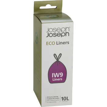 Šiukšlių maišai Joseph Joseph IW9 10 l su raišteliais, 4 vnt., pilki