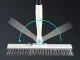 Floor scrubbing brush squeegee water scrubber powerful 2-in-1