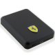 Ferrari Metal Logo MagSafe išorinė baterija 5000mAh, juoda