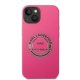 Karl Lagerfeld Silicone RSG dėklas iPhone 14 Plus telefonui (Rožinis)