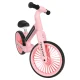 Balansinis dviratukas Trike Fix Glow LED su 12\" EVA ratais, rožinis