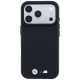 BMW M Quadrille Kevlar Metal Logo MagSafe dėklas iPhone 17 Pro / 18 Pro, juodas