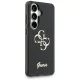 Guess IML Big Metal 4G Script Case for Samsung Galaxy S26 - Black