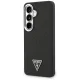Guess Fixed Glitter Triangle MagSafe Case for Samsung Galaxy S26, Black